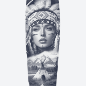 Daughter of the Mountains Sleeve