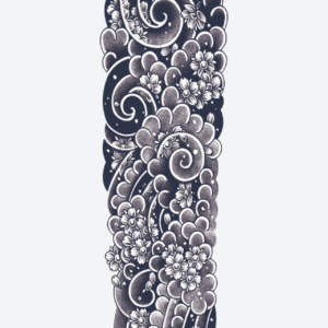 Japanese Clouds Sleeve