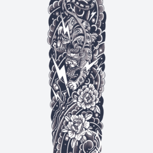 Tiger & Clouds Sleeve