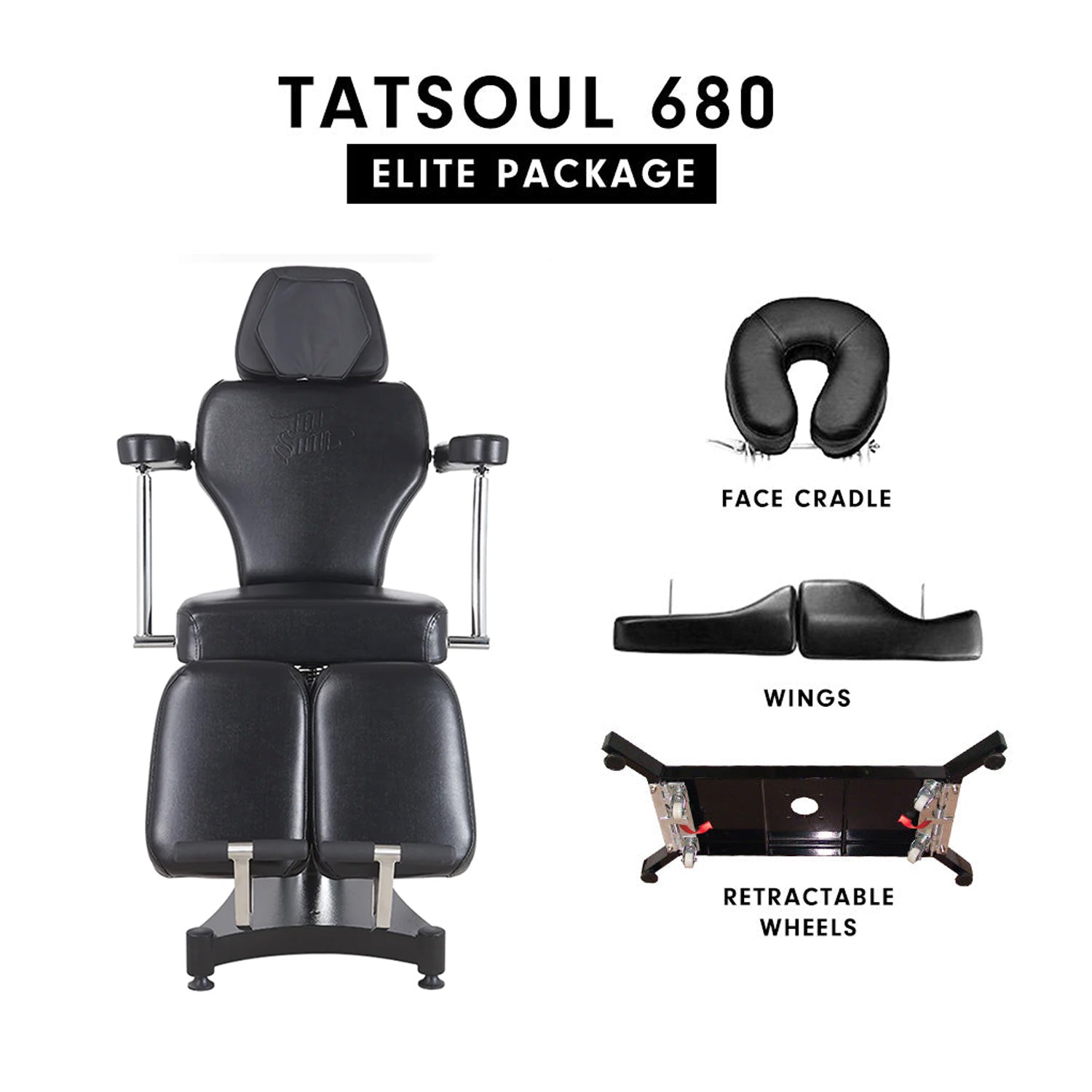 Oros 680 Multi-Position Tattoo Client Chair - Image 79